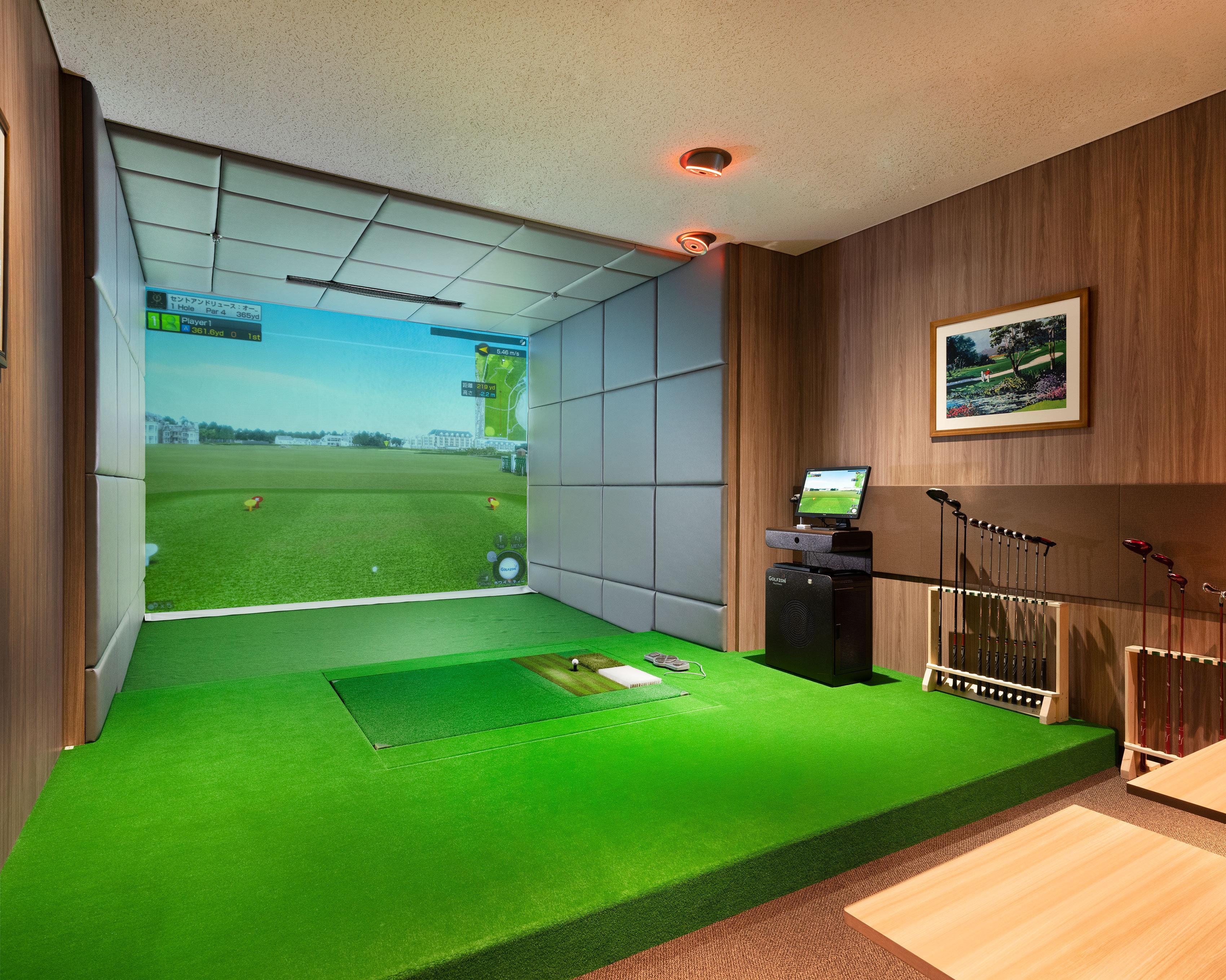 Hotel Ana Crowne Plaza Chitose By Ihg Esterno foto Golf Simulator