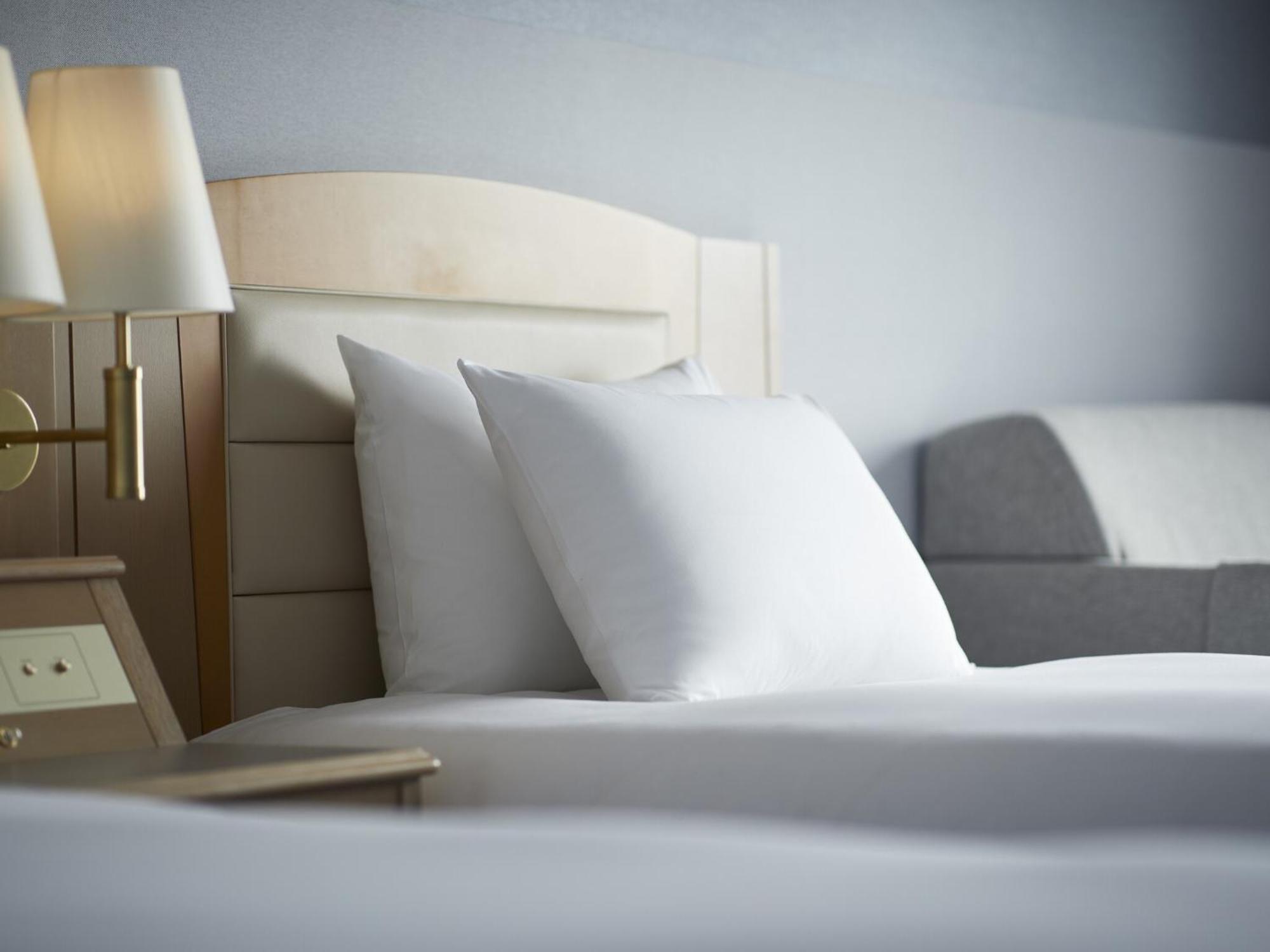 Hotel Ana Crowne Plaza Chitose By Ihg Esterno foto A bed with pillows